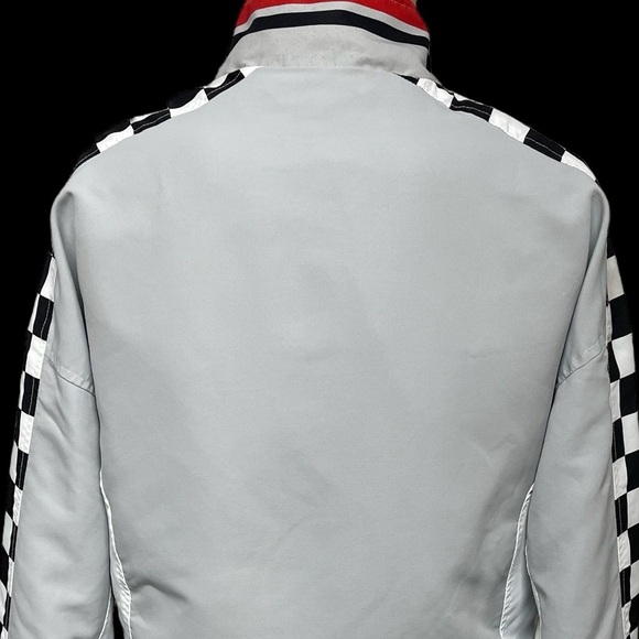 FILA BIELLA ITALIA Men’s Gray S Raglan Racing Jacket - FLAW - Picture 4 of 14